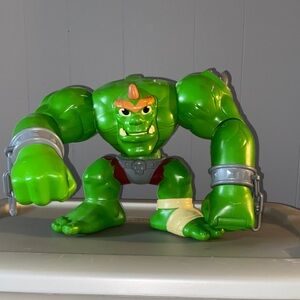 Imaginext Eagle Talon Castle Green OGRE Monster Action Figure Toy 10”